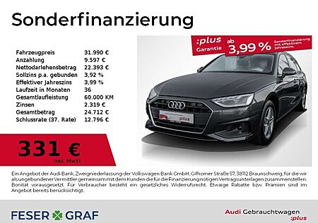 Audi A4 Avant 35 TDI Stronic,LED,Navi+,Standh.,ACC,AZV