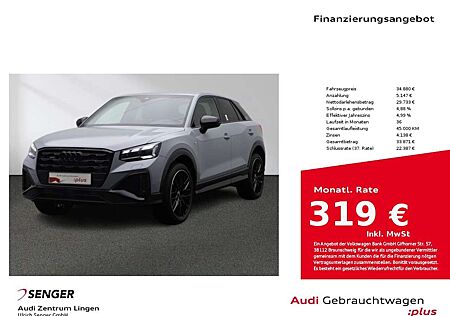 Audi Q2 S line edition one 40 TFSI quattro MMI Leder