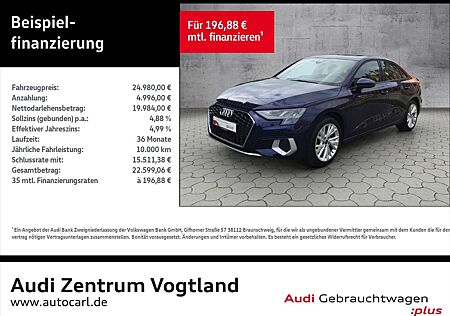 Audi A3 Limousine advanced 30 TFSI S-tronic Business/SHZ
