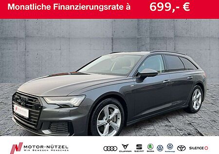 Audi A6 45 TFSI QU S-LINE MATRIX+B&O+HuD+360°