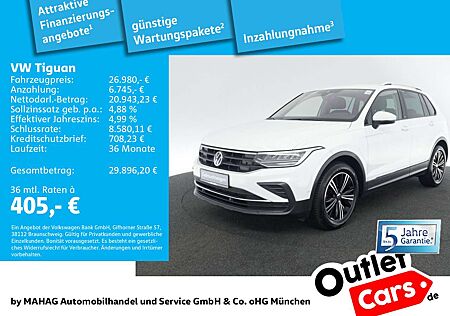 VW Tiguan Volkswagen 2.0 TDI UNITED Navi LED AHK ACC 18" DSG