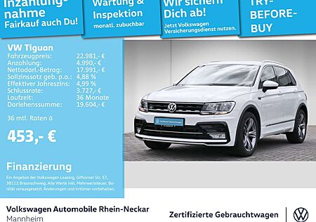 VW Tiguan Volkswagen 1.4 TSI Sound R-Line Kamera Navi LED App-