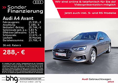 Audi A4 30 TDI S-tronic advanced Navi Kamera