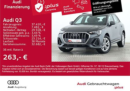 Audi Q3 S line 35 TDI S tr. *LED*VIRTUAL*NAV*ACC*18"*