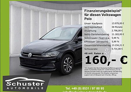 VW Polo Volkswagen VI IQ.DRIVE 1.0TSI*ACC Navi SHZ Spurass Alu