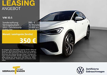 VW ID.5 Volkswagen PRO ELECTRIC WÄRMEPUMPE MATRIX KAMERA LM21