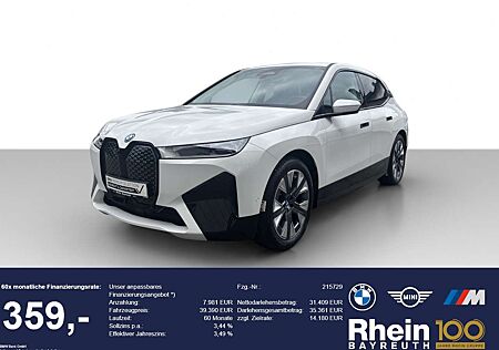 BMW iX xDrive40 Sportpaket Navi LED AHK Hifi h/k HUD Navi