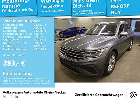 VW Tiguan Allspace Volkswagen 2.0 TDI Life Navi Kamera ACC uvm