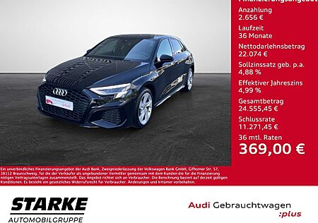 Audi A3 Sportback 40 TFSI e S tronic S line