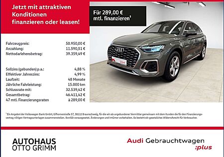 Audi Q5 Sportback 35 TDI S line Matrix