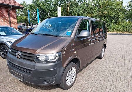 VW T5 Transporter Volkswagen T5 Kombi 2,0 TDI 8-Sitzer*AHK*Standhzg*