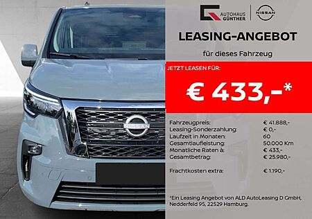 Nissan Primastar Kombi9 TEKNA Autom.170PS Winter/Design/2ST/HK/L1H1