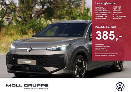 VW T-Roc Volkswagen R-Line 1.5 l eTSI OPF DSG 360 ACC AUT FLA