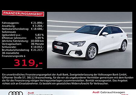 Audi A3 Sportback 35 TDI NAVI 2xPDC Keyless virtual