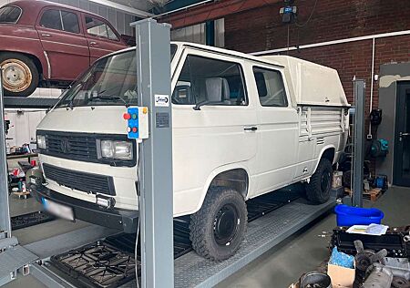 VW T3 Volkswagen Typ2 Doppelkabine Syncro inkl. GFK-Aufbau