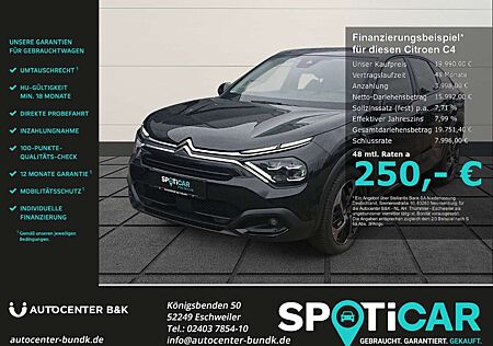 Citroën C4 Citroen PureTech 130 EAT8 PLUS Navi Kältepaket Rückfahrkam