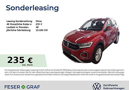 VW T-Roc Volkswagen Life 1.0 TSI Navi StandHz LED SiHz