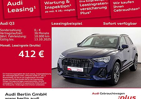 Audi Q3 S line 40 TFSI qu.S tr. AHK MATRIX PDC NAVI