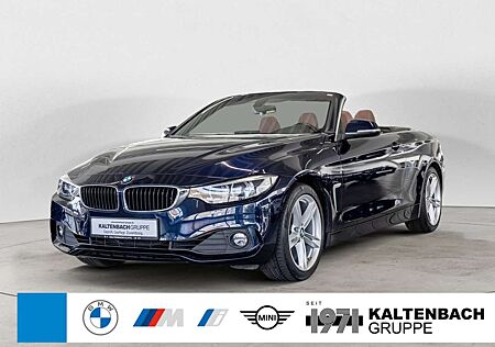 BMW 420 i Cabrio FACEL. LED W-LAN NAVI H/K LEDER