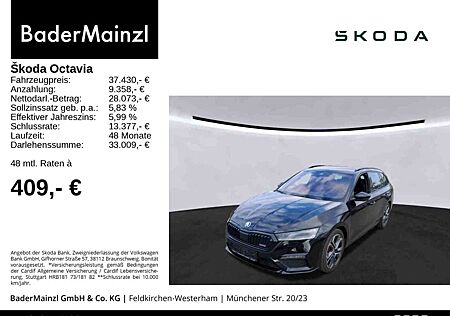 Skoda Octavia Combi RS 2.0 TSI DSG AHK Matrix HUD Navi