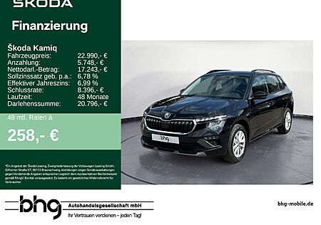 Skoda Kamiq 1.0 TSI DSG Selection AHK Lenkrad