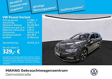 VW Passat Variant gebraucht kaufen VW Passat Variant Volkswagen 2.0 TDI R-Line AHK Navi LED Pano