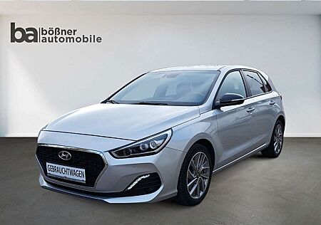 Hyundai i30 Passion+ Navi/LED/LKAS/Android/Apple/1.Hand