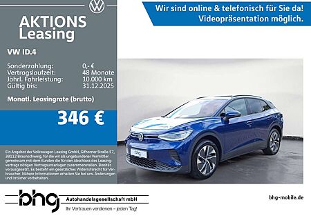 VW ID.4 Volkswagen Pure mit Infotainment-Paket