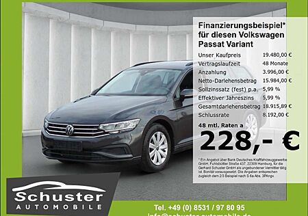 VW Passat Variant Volkswagen 2.0TDI*DSG AHK LED ACC R-Kam Navi