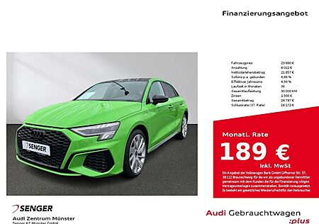 Audi A3 40 TFSI e S line LED MMI Pano B&O