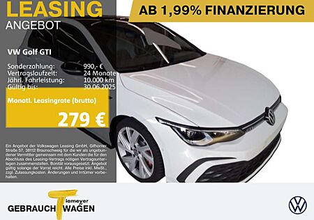 VW Golf GTI Volkswagen BLACKSTYLE LEDER PANO HuD DCC HARMANN