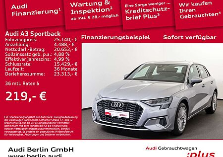 Audi A3 advanced 30 TDI S tr. PDC RFK NAVI