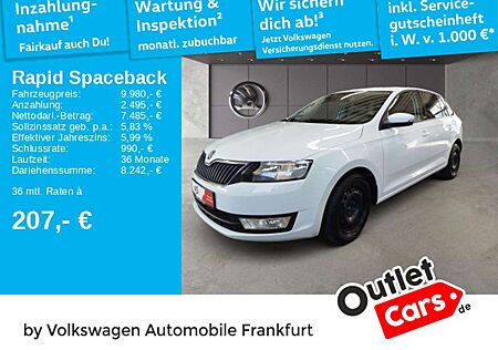 Skoda Rapid /Spaceback 1.2 TSI Ambition SHZ