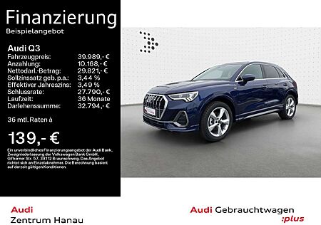 Audi Q3 35 TFSI S-LINE*NAVI-PLUS*LED*AHK*LEDER*KLIMA*