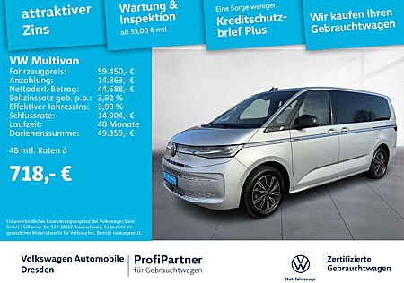VW T7 Multivan Volkswagen Style LÜ NAV IQ-LED AHZV ACC TISCH