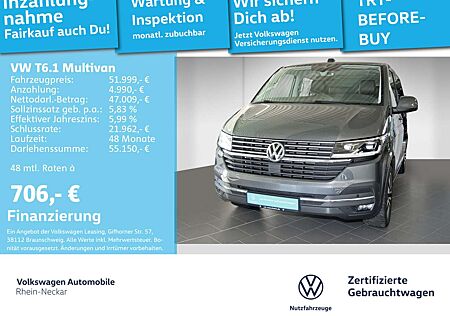 VW T6 Volkswagen .1 Multivan Generation Six 2.0 TDI DSG 7-Sitze