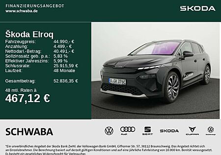 Skoda Elroq 85 82 kW/h *WÄRM*AHK*HdUp*VIRTUAL*LED*21''