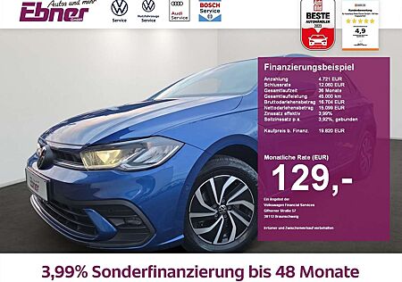 VW Polo Volkswagen LIFE 110PS TSI DSG KAMERA+ACC+SITZHZG-LED+AC-AUTOM