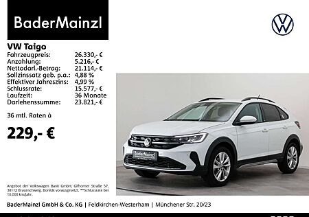 VW Taigo Volkswagen 1.5 TSI DSG Life Kamera CarPlay SHZ