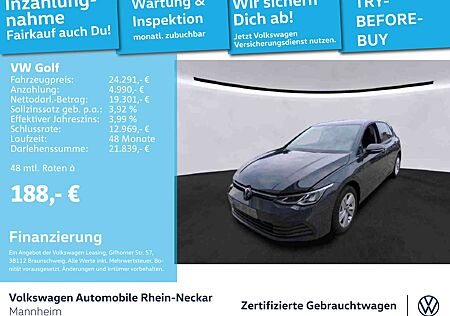 VW Golf Volkswagen VIII 1.5 eTSI Life DSG Kamera PDC LED uvm