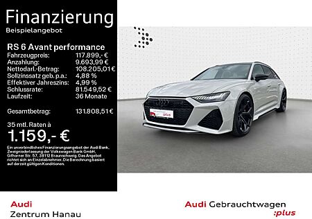 Audi RS6 RS 6 Avant PERFORMANCE PANO*AHK*RS-ABGAS*280 KMH