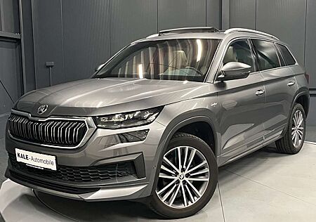 Skoda Kodiaq L&K *19Zoll*PANORAMA*360*LEDER/Beige*ACC*Family*