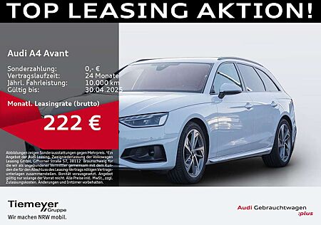 Audi A4 30 TDI ADVANCED LED LM18 AHK SPORTSITZE