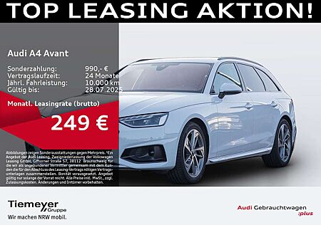 Audi A4 30 TDI ADVANCED LED LM18 AHK SPORTSITZE