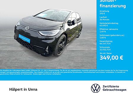 VW ID.3 Volkswagen GTX PERFORMANCE WÄRMEPUMPE PANO 360CAM LM20