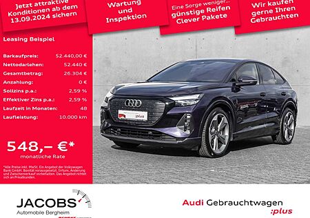 Audi Q4 e-tron Sportback 55 Pano,Kamera,black,Navi,LE