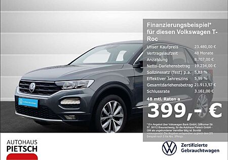 VW T-Roc Volkswagen 1.5 TSI DSG Style AHK ACC Navi PDC v+h