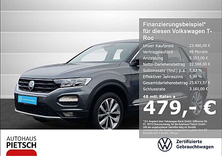 VW T-Roc Volkswagen 1.5 TSI DSG Style AHK ACC Navi PDC v+h