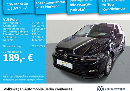 VW Polo Volkswagen 1.0 TSI R-LINE*DSG*APP*ACC*LED*NAV*SIDE*PDC