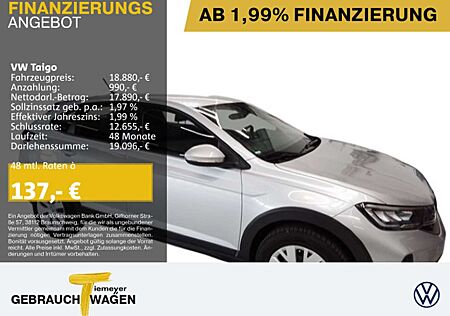 VW Taigo Volkswagen 1.0 TSI LIFE VIRTUAL SITZH PDC+ ALLWETTER